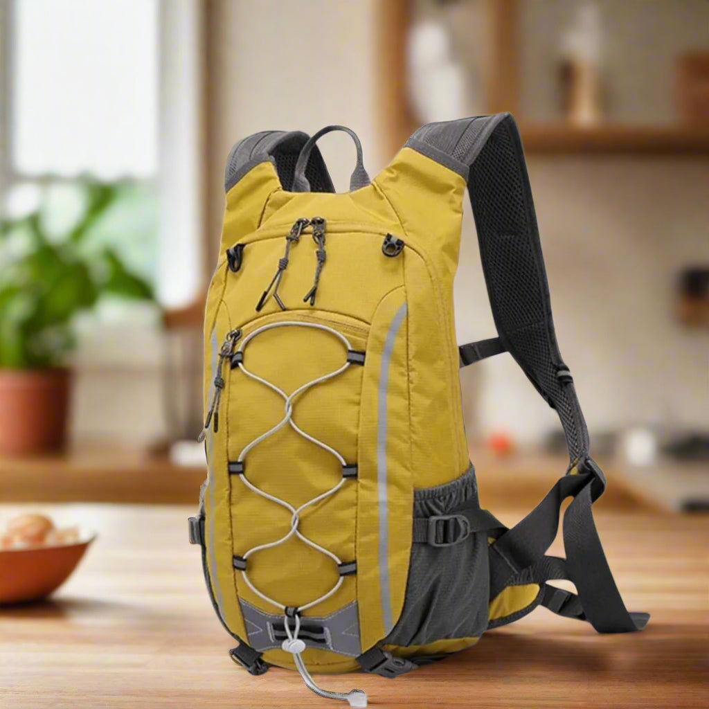 PeakFlow | 20L Lightweight Water-Resistant Hiking & Cycling Backpack with Ergonomic Design | Versatile Outdoor Gear for Comfort and Protection