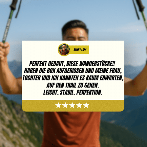 PeakPath | Adjustable Trekking Poles with Ergonomic Handles | Lightweight Design for Stability and Comfort