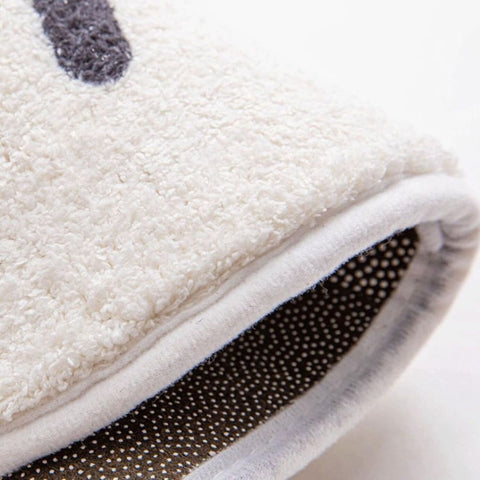Purrfect Kitty Bath Mat - Soft Polyester, Non-Slip Design