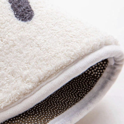 Purrfect Kitty Bath Mat - Soft Polyester, Non-Slip Design