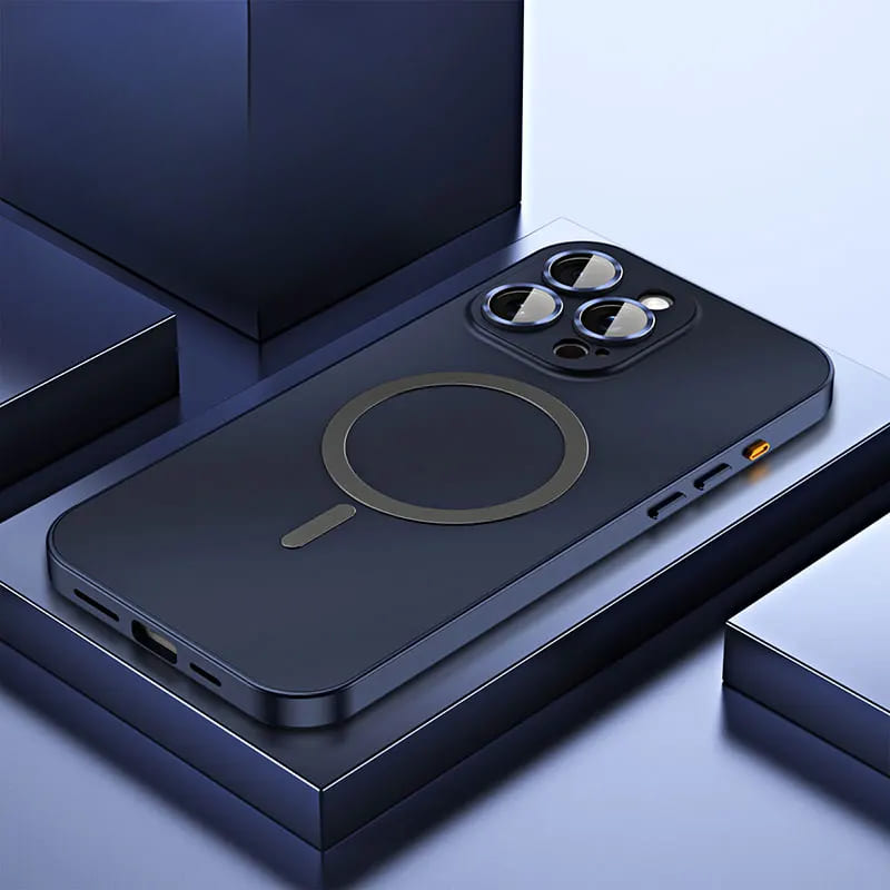 Aluminum Snap-Lock iPhone Case with Full Camera Protection & Raised Edges for 13-17 Models
