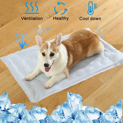 Pet Comfort | Dog Cooling Mat with Self-Cooling Gel Technology | Portable Solution for Summer Relief