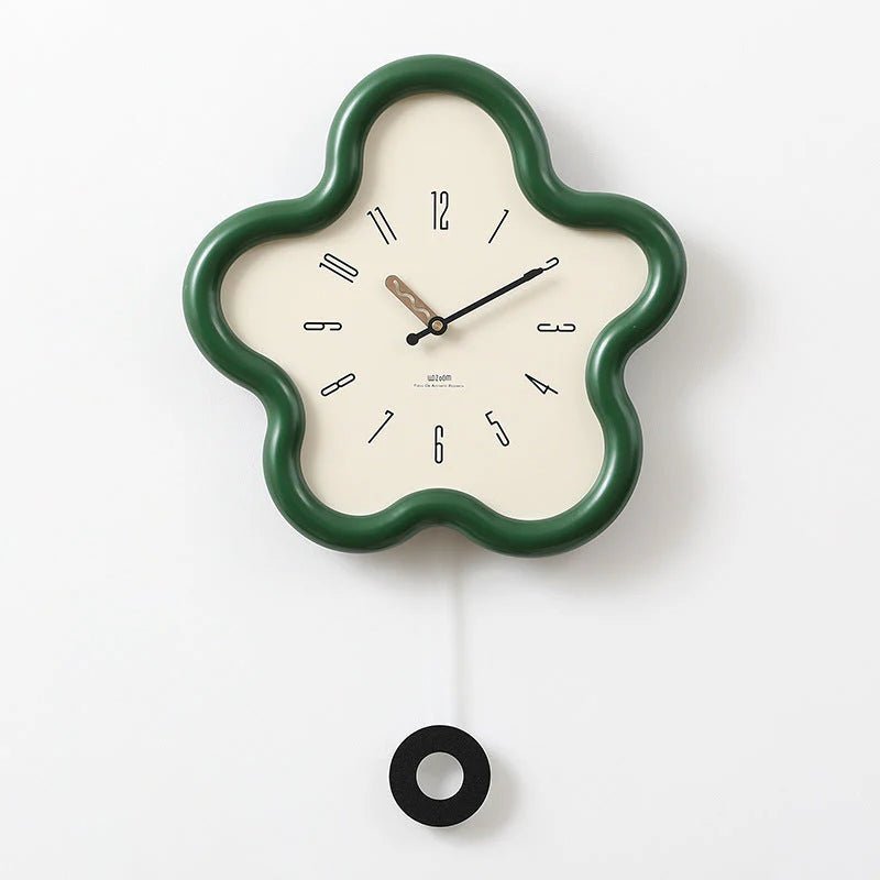 PetalTime | 3D Flower Wall Clock Decor with Silent Sweep Movement | Eco-Friendly Design for Tranquil Spaces