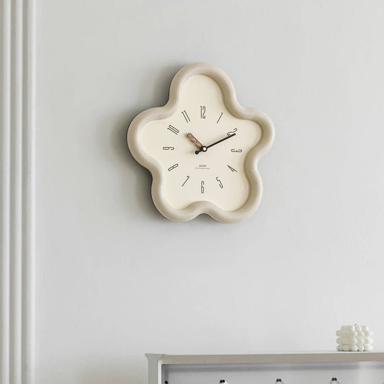 PetalTime | 3D Flower Wall Clock Decor with Silent Sweep Movement | Eco-Friendly Design for Tranquil Spaces