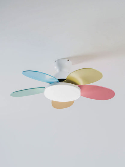 Indoor Ceiling Fan with LED Light 35 in Wood Blade Curved Design 6-Speed Remote Control DC Motor for Living Room Bedroom Dining Room Grey Gr