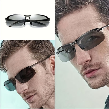 Photochromic Sunglasses | Polarizing Lenses with Stylish Design | Versatile Eyewear for Clear Vision in Any Light