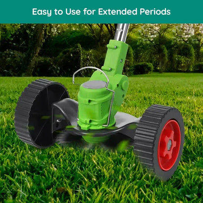 Electric Weed Eater, Electric Weed Wacker, Lawn Edger, Battery Powered Grass Cutter, Foldable Battery Weed Trimmer