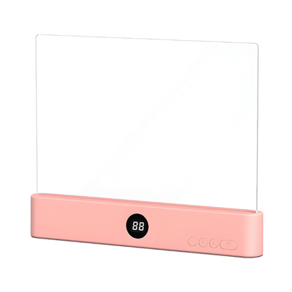Ultra-Thin Book Reading Light with Adjustable Brightness & Timer – Rechargeable LED Bookmark Lamp for Nighttime Reading in Bed, Travel &