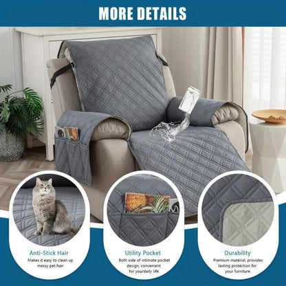 Pinnacle Recliner Slipcover - Waterproof Microfibre, Pet-Friendly