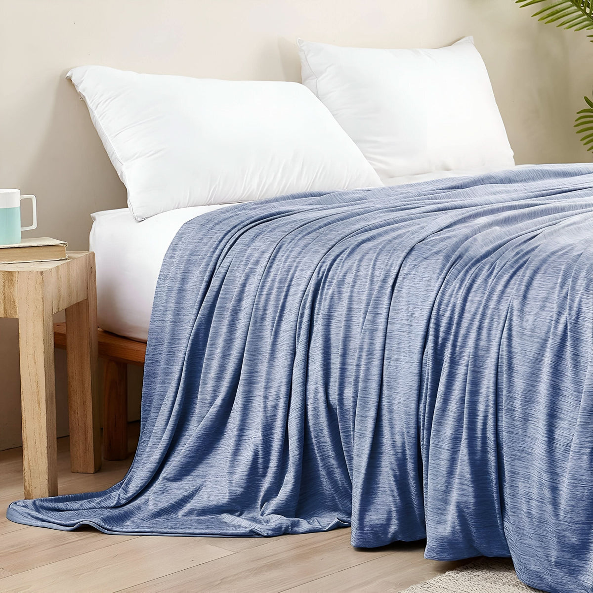 Plumaria | Cooling Blanket for Bed with Breathable Cotton | Lightweight Comfort for Hot Sleepers