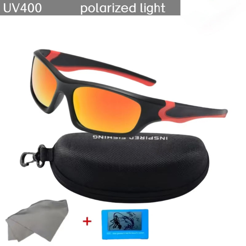 Ortekor Polarized Fishing Sunglasses with UV400 Protection | Ergonomic Fit for Ultimate Eye Comfort