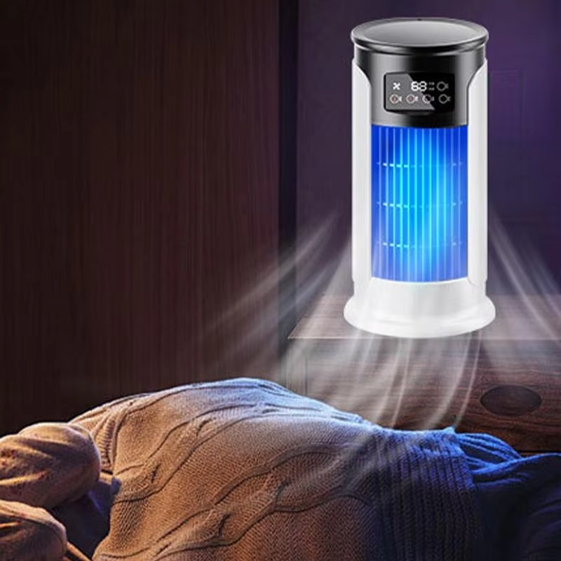 Portable Air Conditioner for Room, Compact Evaporative Cooler with Timer, Quiet Mini Air Conditioner for Desk