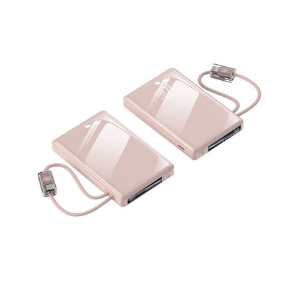 Best Portable Charger | Best Power Bank with Integrated Cables & Fast Charging | Portable Power Bank for iPhone, Samsung & Android