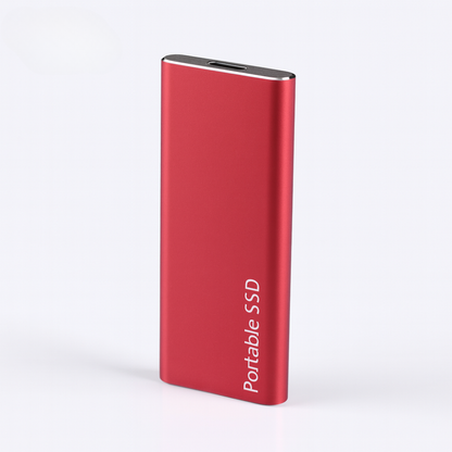 Portable Solid State Drive | High-Speed External Storage with Aluminum Housing for Laptops, Tablets & Phones | USB-C & USB 3.0 Compatible