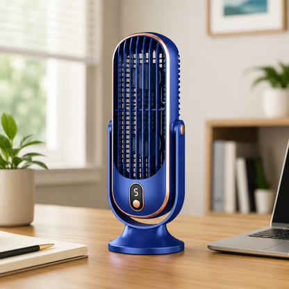 Portable Fan for Travel, Battery Operated Handheld Fan with USB Rechargeable Charging, Personal Cooling Fan for Desk