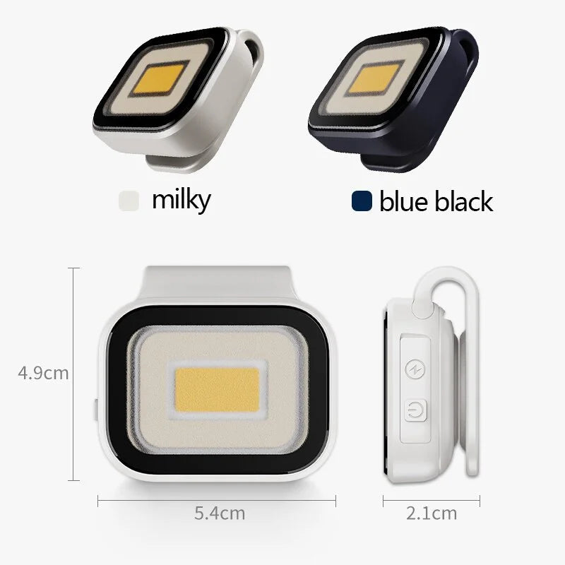 Portable LED Camping Lamp with Clip-on Design & Waterproof Feature for Outdoor Adventures