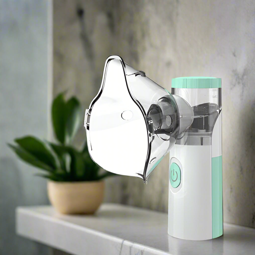 Portable Nebulizer Machine, Nebulizer for Adults and Children with Adjustable Mist, Handheld Quiet Nebulizer