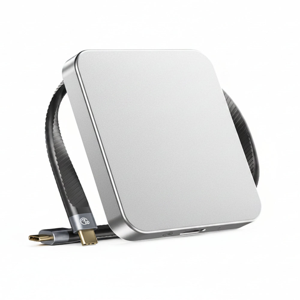 Portable SSD External Hard Drive Magnetic for Phone, External SSD 1TB 512GB USB C for 4K Video and Backup, Portable Hard Drive