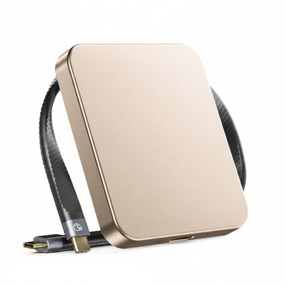 Portable SSD External Hard Drive Magnetic for Phone, External SSD 1TB 512GB USB C for 4K Video and Backup, Portable Hard Drive