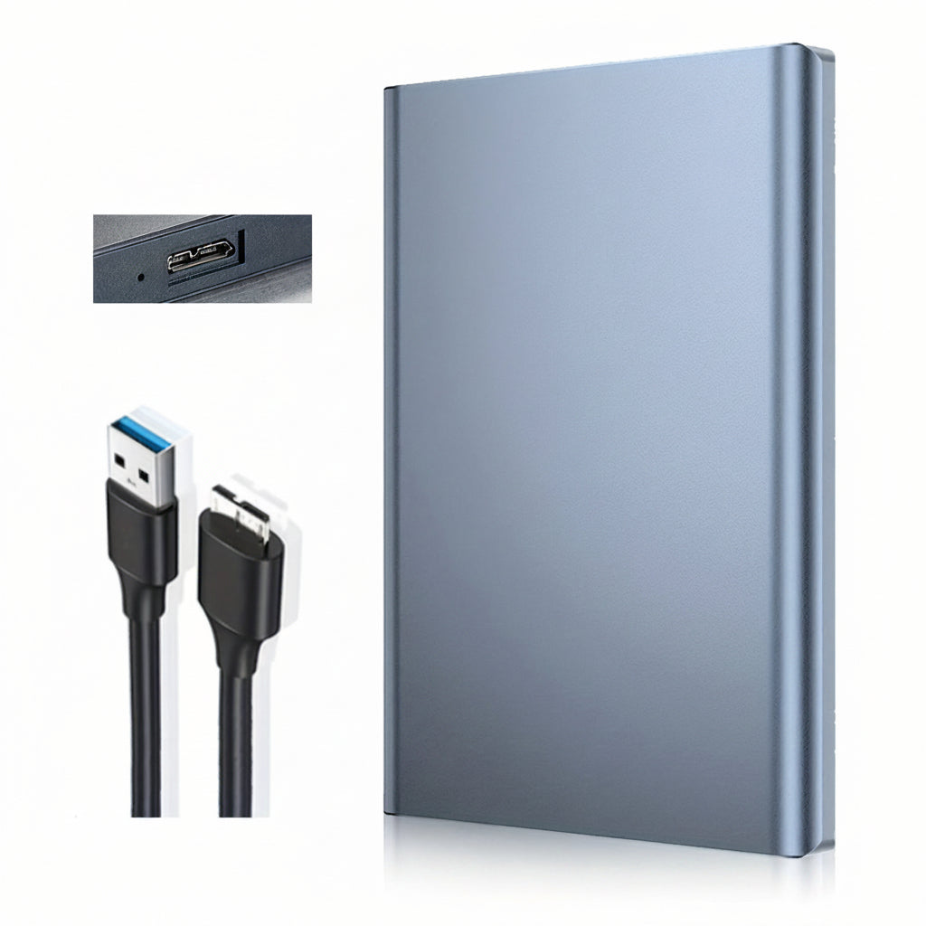 Portable SSD Storage | 320GB External Hard Drive with USB Connectivity | Compact Design for Easy File Management