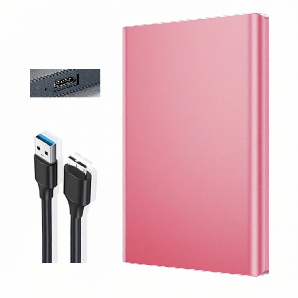 Portable SSD Storage | 320GB External Hard Drive with USB Connectivity | Compact Design for Easy File Management