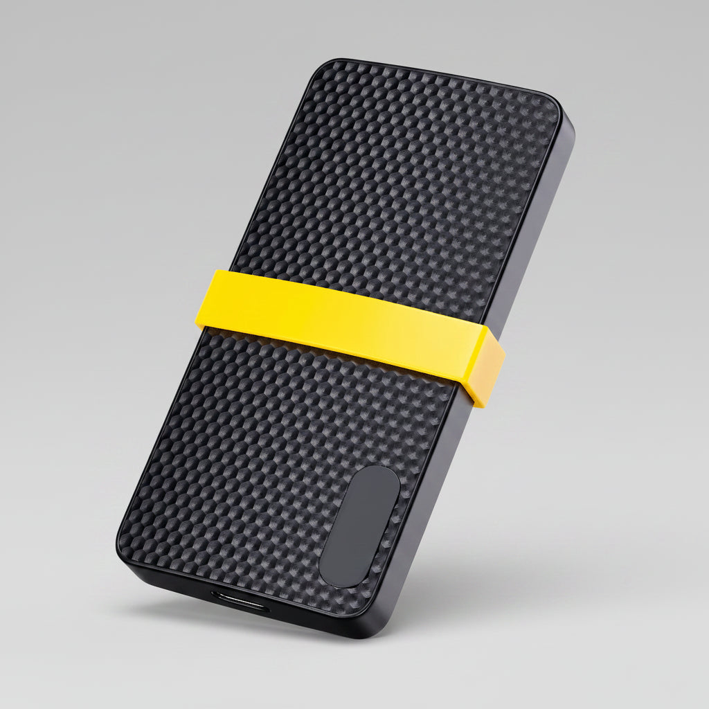 Portable SSD | External Hard Drive with USB 3.1 Type C | Compact Design for Fast Data Access