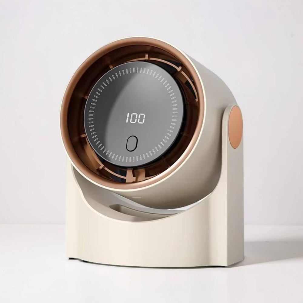 Portable USB Desk Fan | Adjustable Airflow & Swing Movement | Compact Design for Personal Cooling
