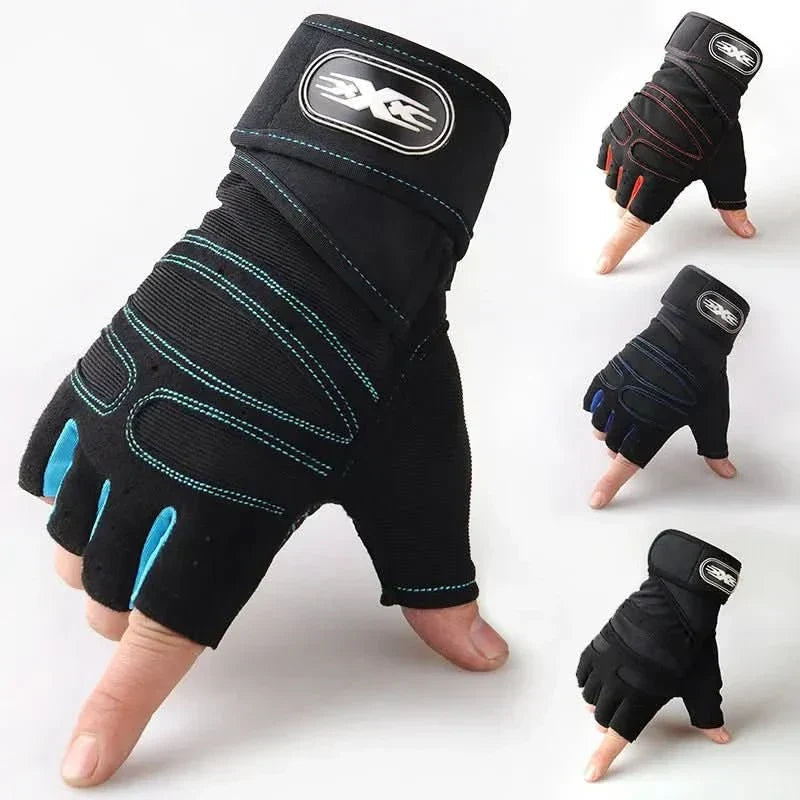 PowerGrip | Workout Gloves with Wrist Support & Impact Padding | Durable Gym Gloves for Enhanced Performance