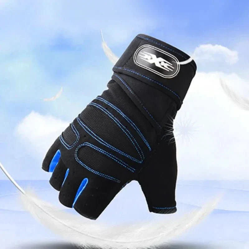 PowerGrip | Workout Gloves with Wrist Support & Impact Padding | Durable Gym Gloves for Enhanced Performance