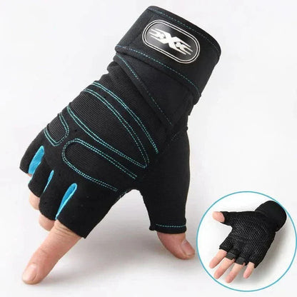 PowerGrip | Workout Gloves with Wrist Support & Impact Padding | Durable Gym Gloves for Enhanced Performance