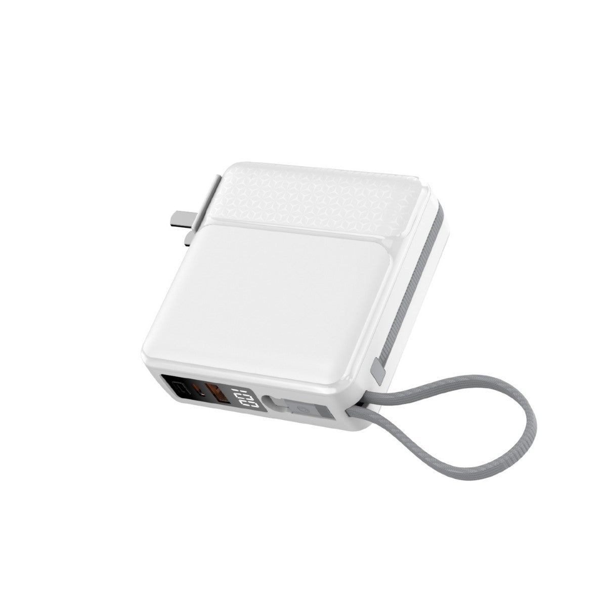 Power Bank | Compact Quick-Charge Portable Charger with LCD Display | Integrated Safety Features for Fast Device Charging
