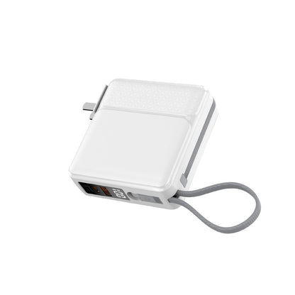 Power Bank | Compact Quick-Charge Portable Charger with LCD Display | Integrated Safety Features for Fast Device Charging