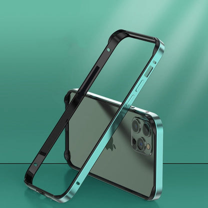 Aluminum iPhone Bumper Case – Raised Corner Guard, Wireless Charging Compatible, Precision Button Cutouts for 17/16/15 Series