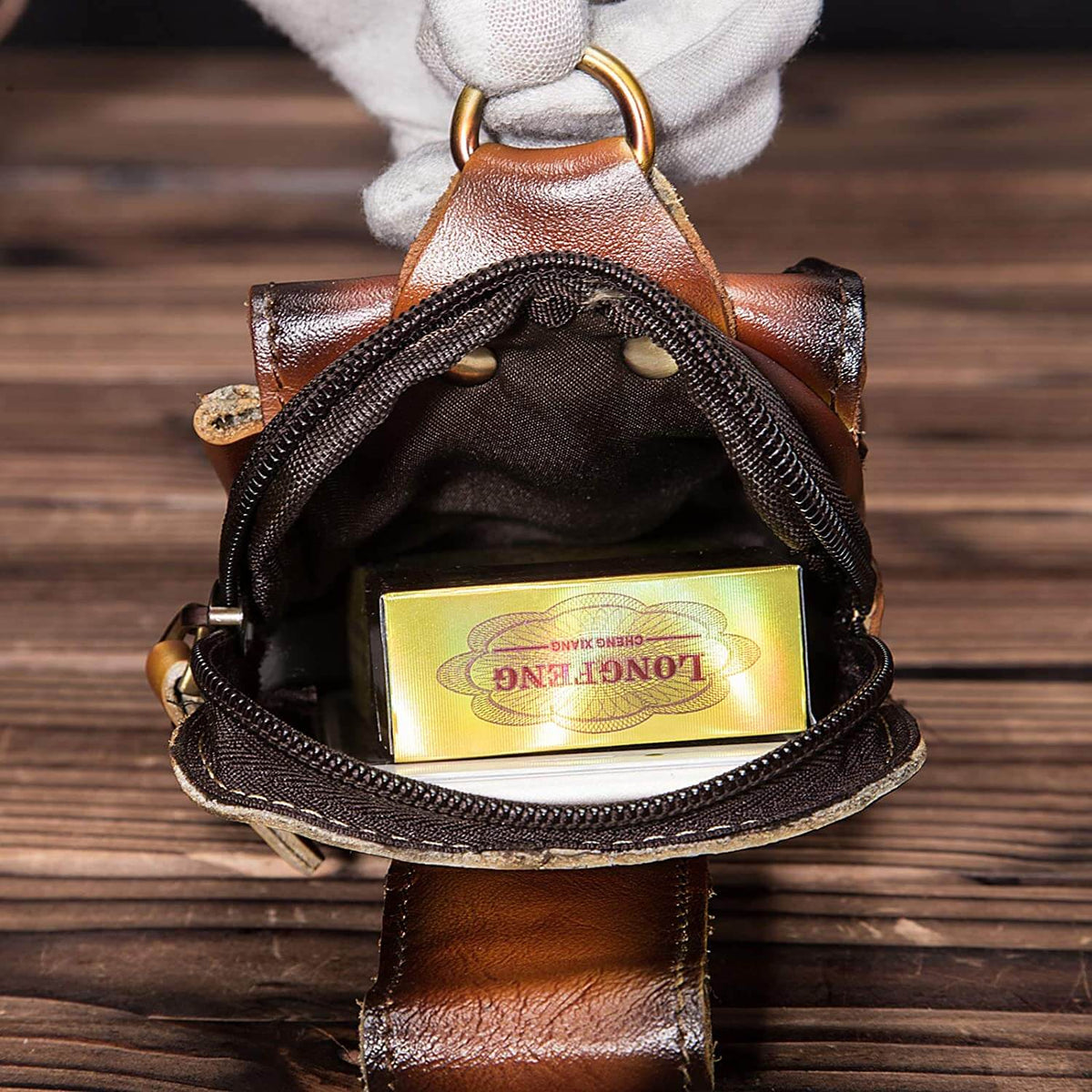 Premium Leather Waist Pack for Men with Adjustable Strap | Stylish & Durable for Everyday Use