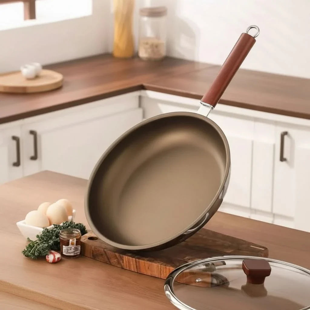 PANLUXE – Universal Cooking Pan for Gas & Induction Use