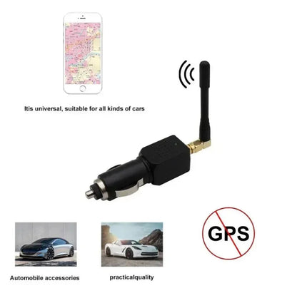 Car Location Privacy Device – Plug-In Navigation Signal Blocker – Portable 12V–24V Anti-Tracking Unit for Vehicles