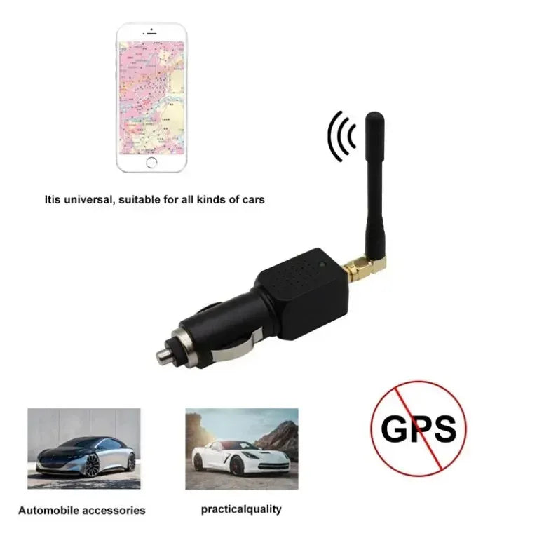 Vehicle Location Shield – Portable Signal Jammer for Cars & Trucks – Plugs Into 12V Outlet – Prevents GPS Surveillance & Tracking