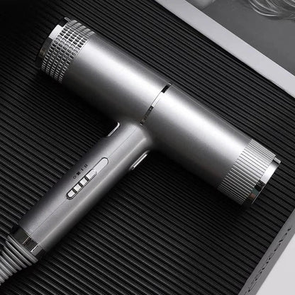 Ionic Hair Dryer, Lightweight Blow Dryer with Styling Nozzle, Professional Hair Dryer for All Hair Types