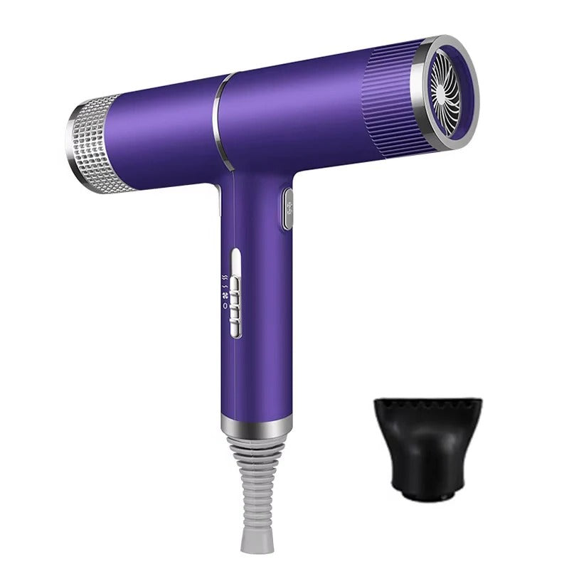 Ionic Hair Dryer, Lightweight Blow Dryer with Styling Nozzle, Professional Hair Dryer for All Hair Types