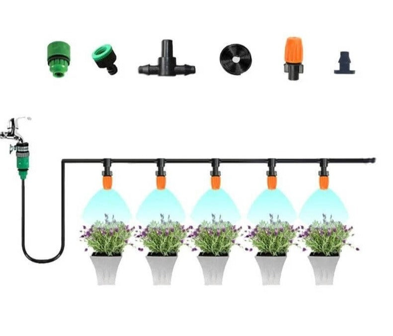 Pro Sprinkler Set | Smart Lawn Sprinkler System with Custom Nozzles | Efficient Watering Solution for Healthy Plants