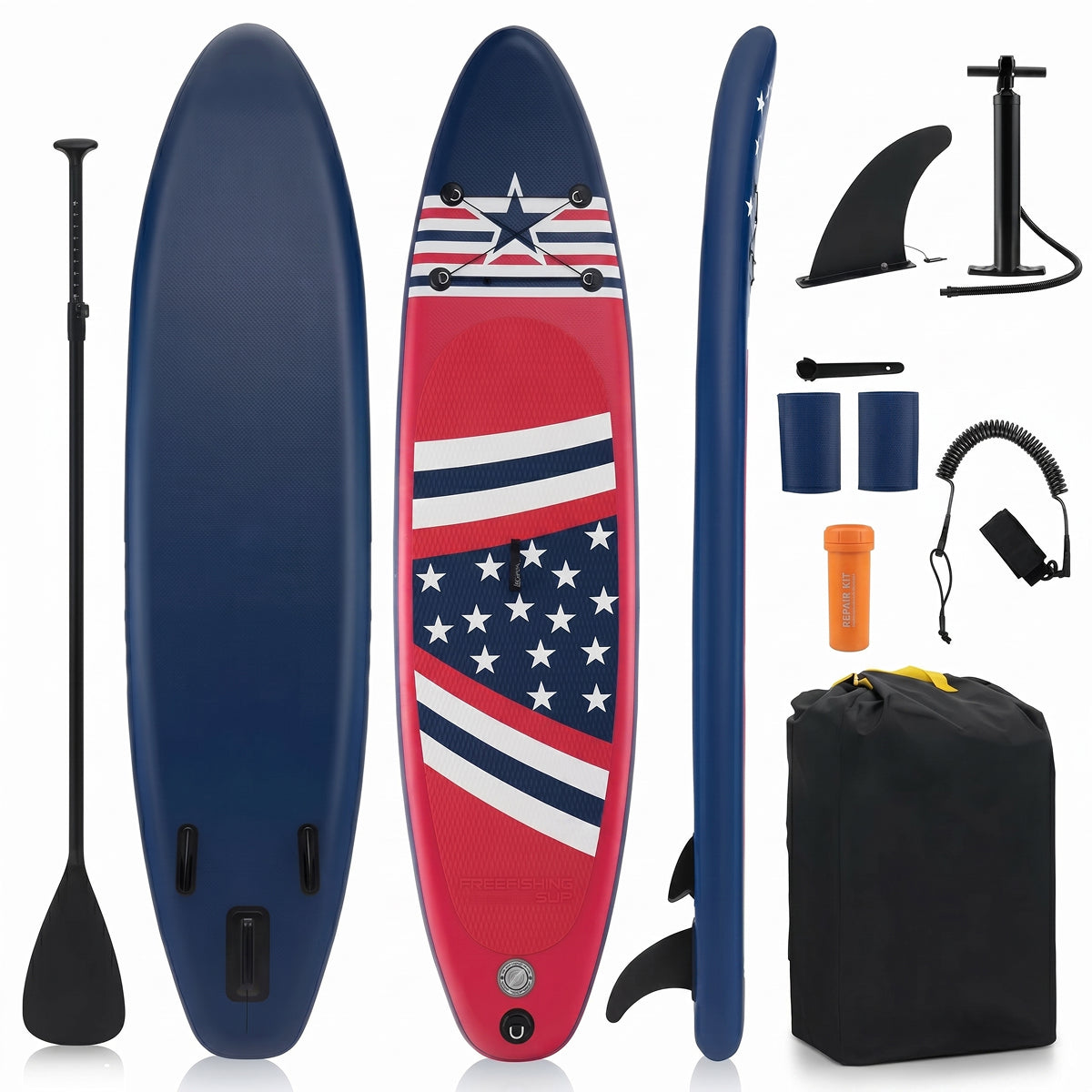 Ortekor PuffoSUP | Inflatable Paddle Board with Quick Setup & Superior Stability | Portable Design for Effortless Adventures