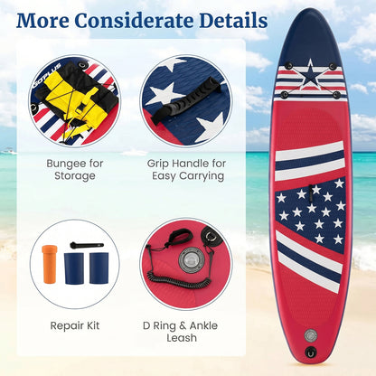 Ortekor PuffoSUP | Inflatable Paddle Board with Quick Setup & Superior Stability | Portable Design for Effortless Adventures