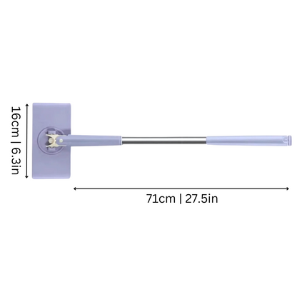 Touch-Free Flat Mop with Quick-Release Cleaning Pads for Hardwood, Tile & Laminate Floors