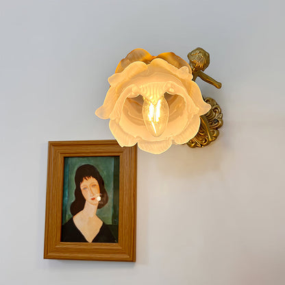 Frosted Glass Sconce Light Fixture 12 Inch Mounted Lighting for Bedroom Hallway Living Room E14 Socket Warm Ambient Illumination Classic Acc