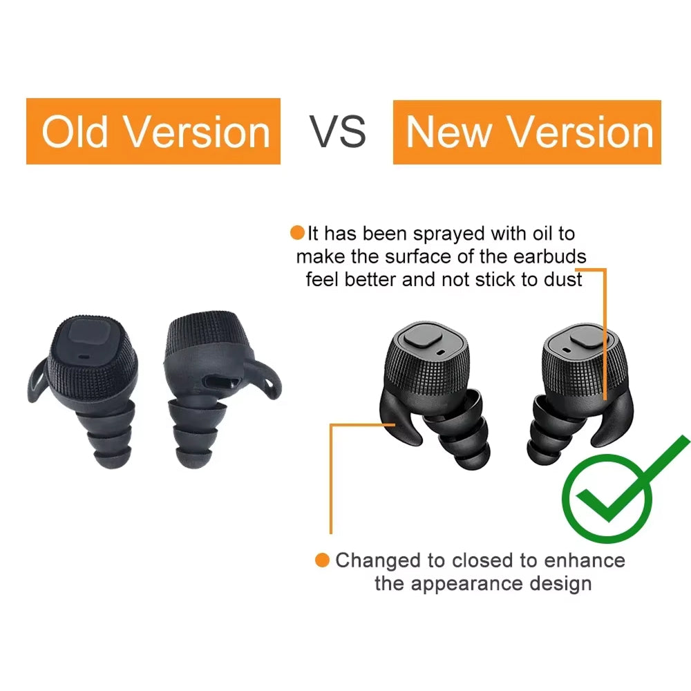 Ortekor QuietixPro | Electronic Shooting Earbuds with Active Noise Reduction | Tactical Hearing Protection for Clear Communication
