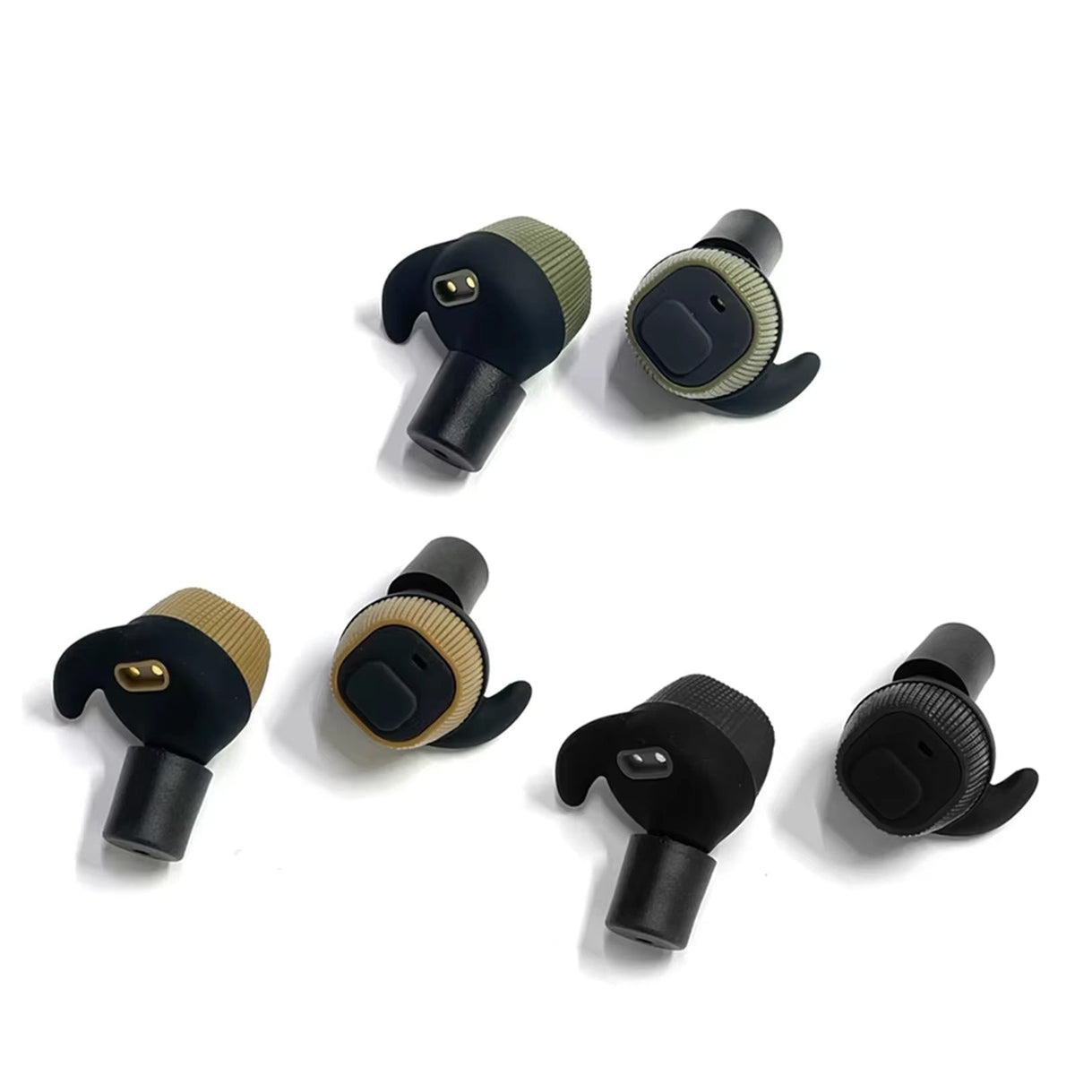 Ortekor QuietixPro | Electronic Shooting Earbuds with Active Noise Reduction | Tactical Hearing Protection for Clear Communication