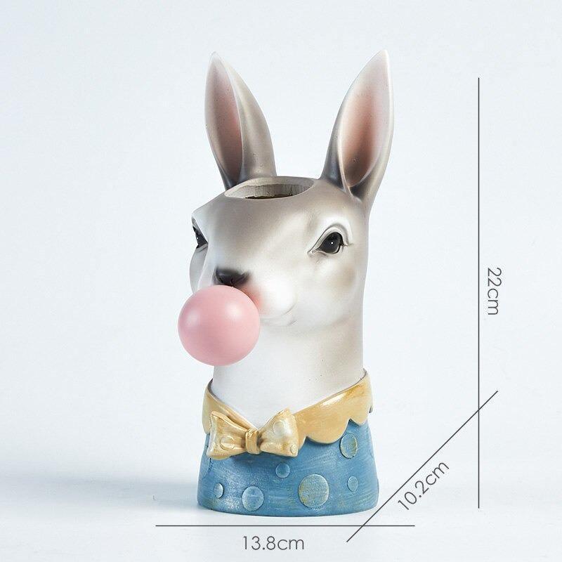 Wild Bubblegum Creature Vase