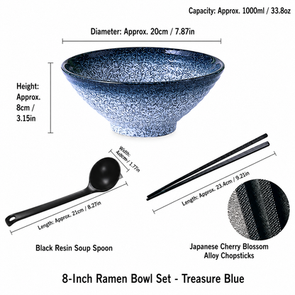 Japanese Creative Tableware Set - Elegant Bamboo Hat | Ceramic Bowl Set with Unique Design - Perfect for Ramen, Rice & Soup