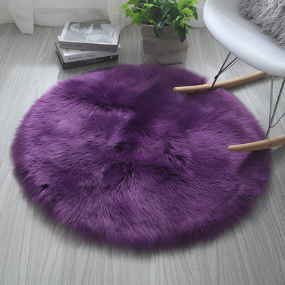 Raven Plush Area Rug - High-Density Velvet, Non-Slip