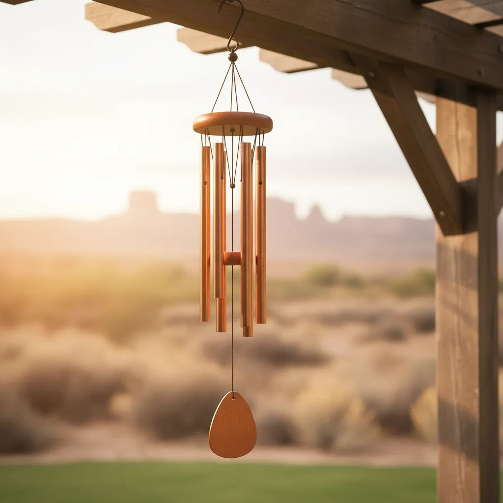Ravenna Wind Chime - Elegant Metal Design, Soothing Melodies